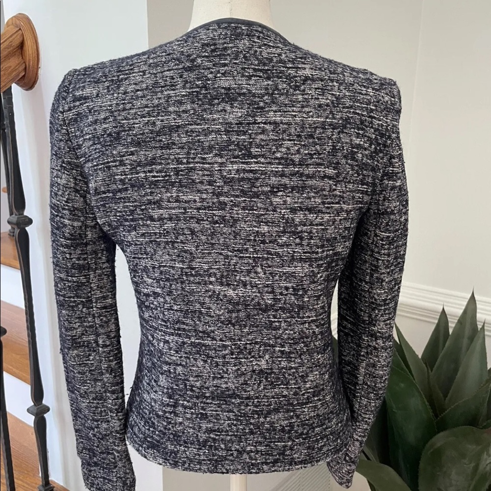 Jigsaw Womens Wool Blend Full Zip Long Sleeve Jacket Size 8 - Picture 2 of 8